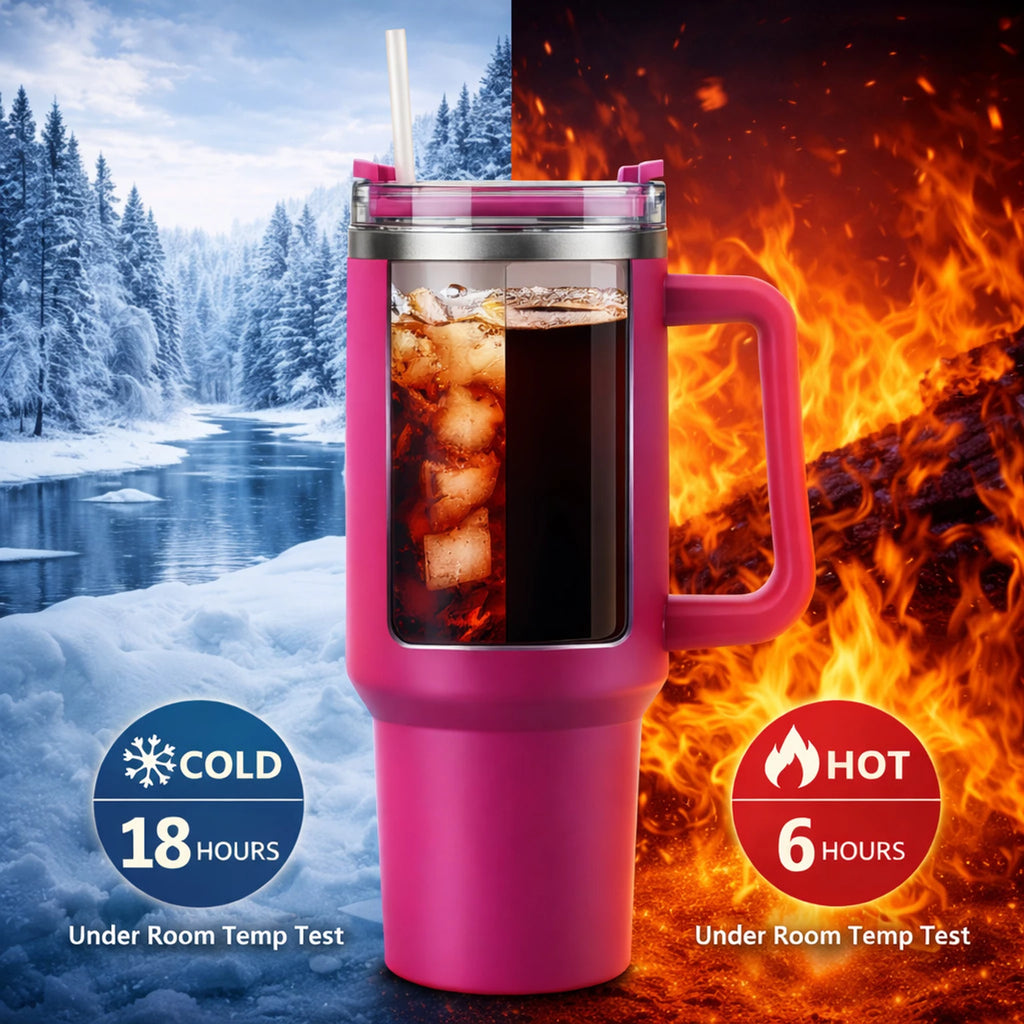 Fuchsia Pink Tumbler 1200ml