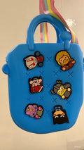 Colourful Silicon Sling Bags For Kids