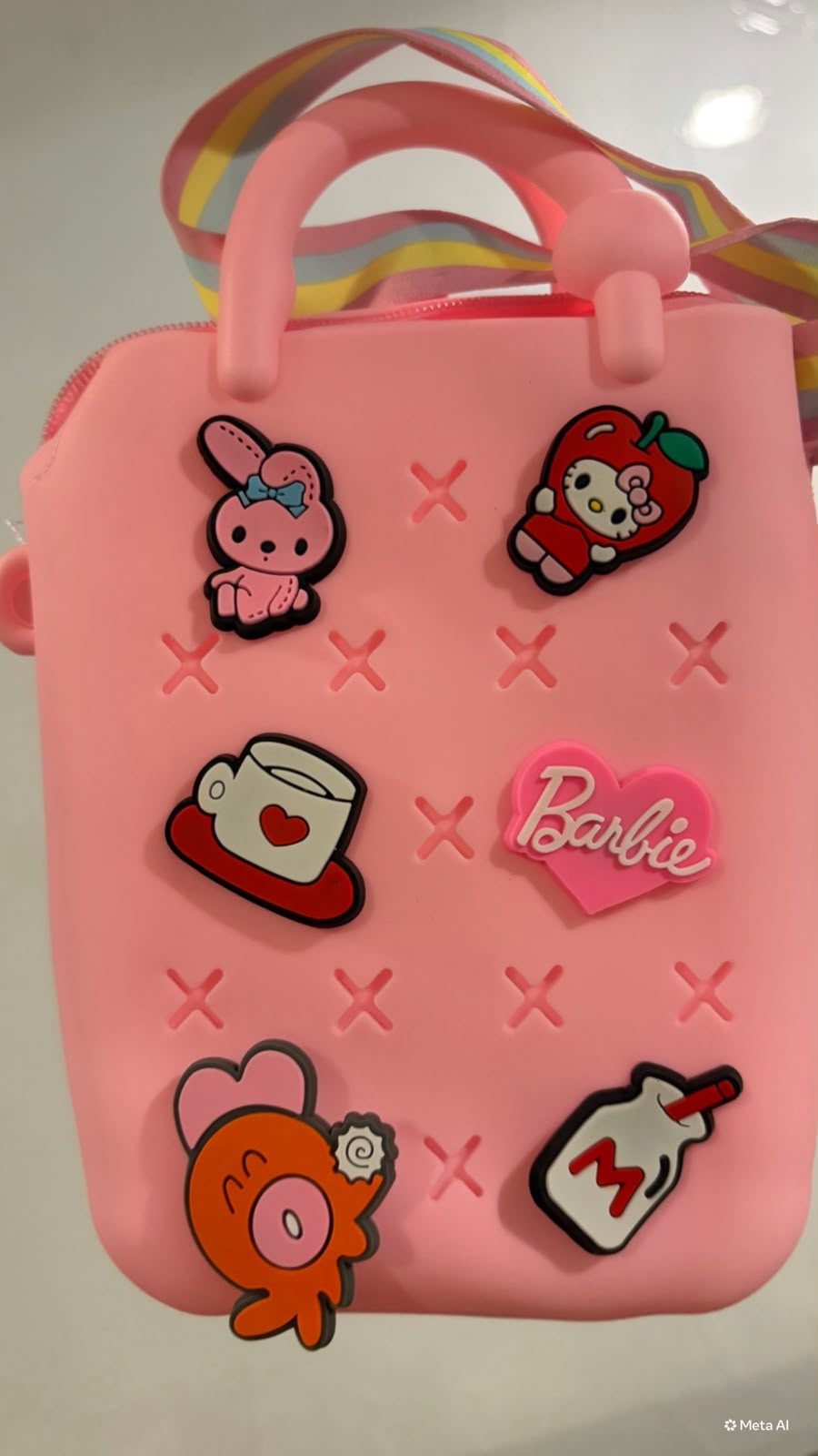 Colourful Silicon Sling Bags For Kids